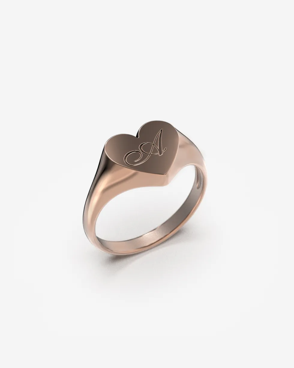 ANELLO CHEVALIER CUORE IN ORO