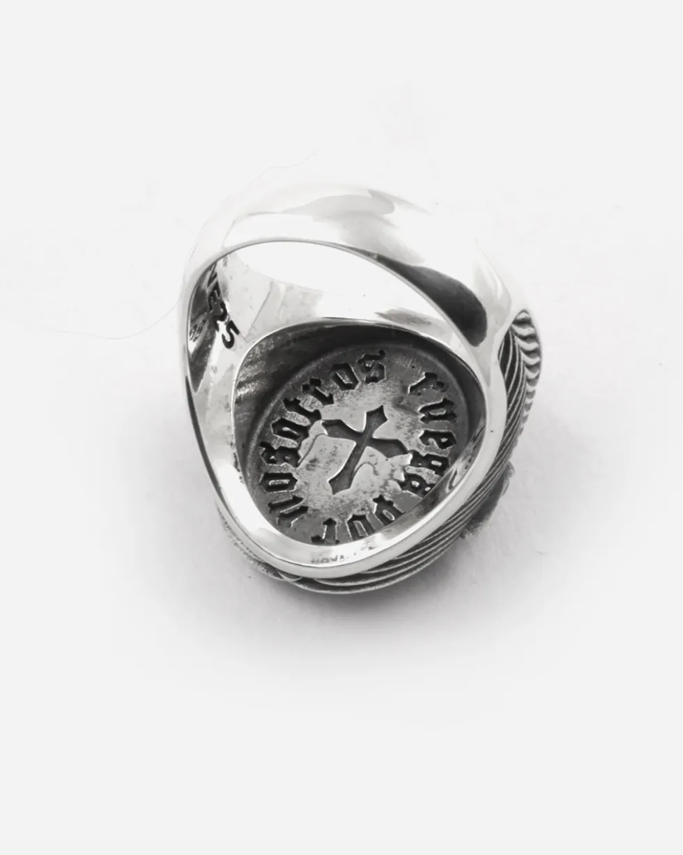 ANELLO CHEVALIER MADONNA GUADALUPE IN ARGENTO