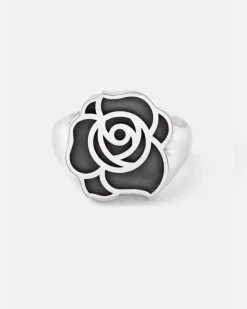 ANELLO CHEVALIER ROSA EROX IN ARGENTO