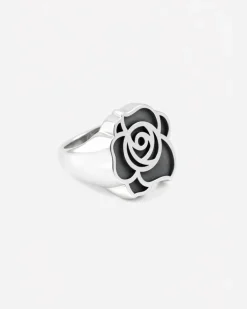 ANELLO CHEVALIER ROSA EROX IN ARGENTO