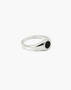 ANELLO CHEVALIER TONDO DA MIGNOLO SMALTATO