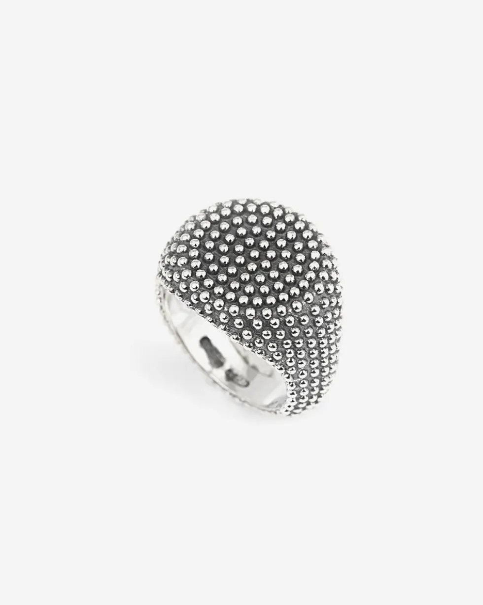 ANELLO CHEVALIER TONDO PUNTINATO DA MIGNOLO