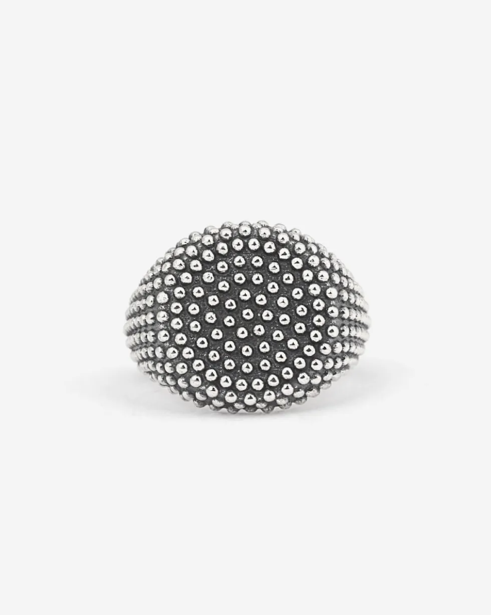 ANELLO CHEVALIER TONDO PUNTINATO DA MIGNOLO