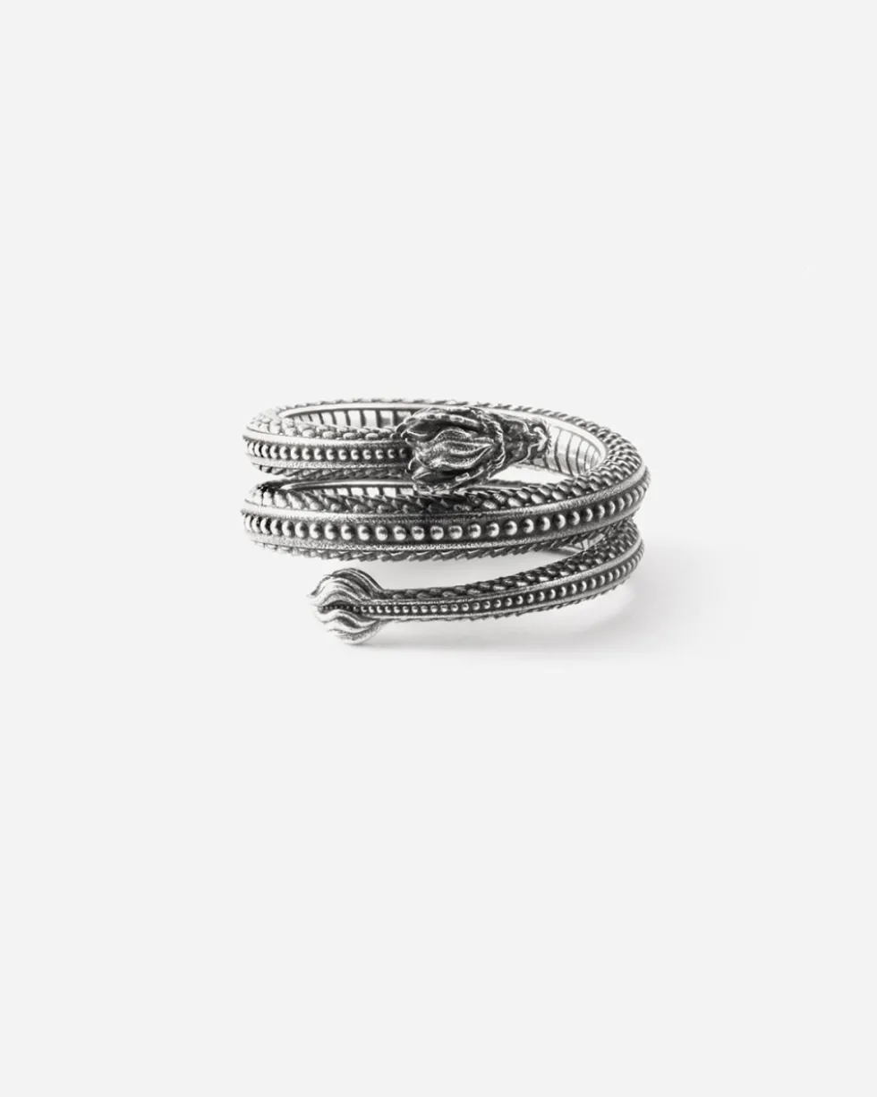 ANELLO DRAGONE CINESE IN ARGENTO