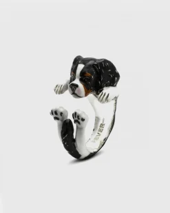 ANELLO HUG CAVALIER KING CHARLES SPANIEL SMALTATO