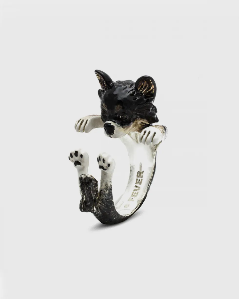 ANELLO HUG CHIHUAHUA PELO LUNGO SMALTATO