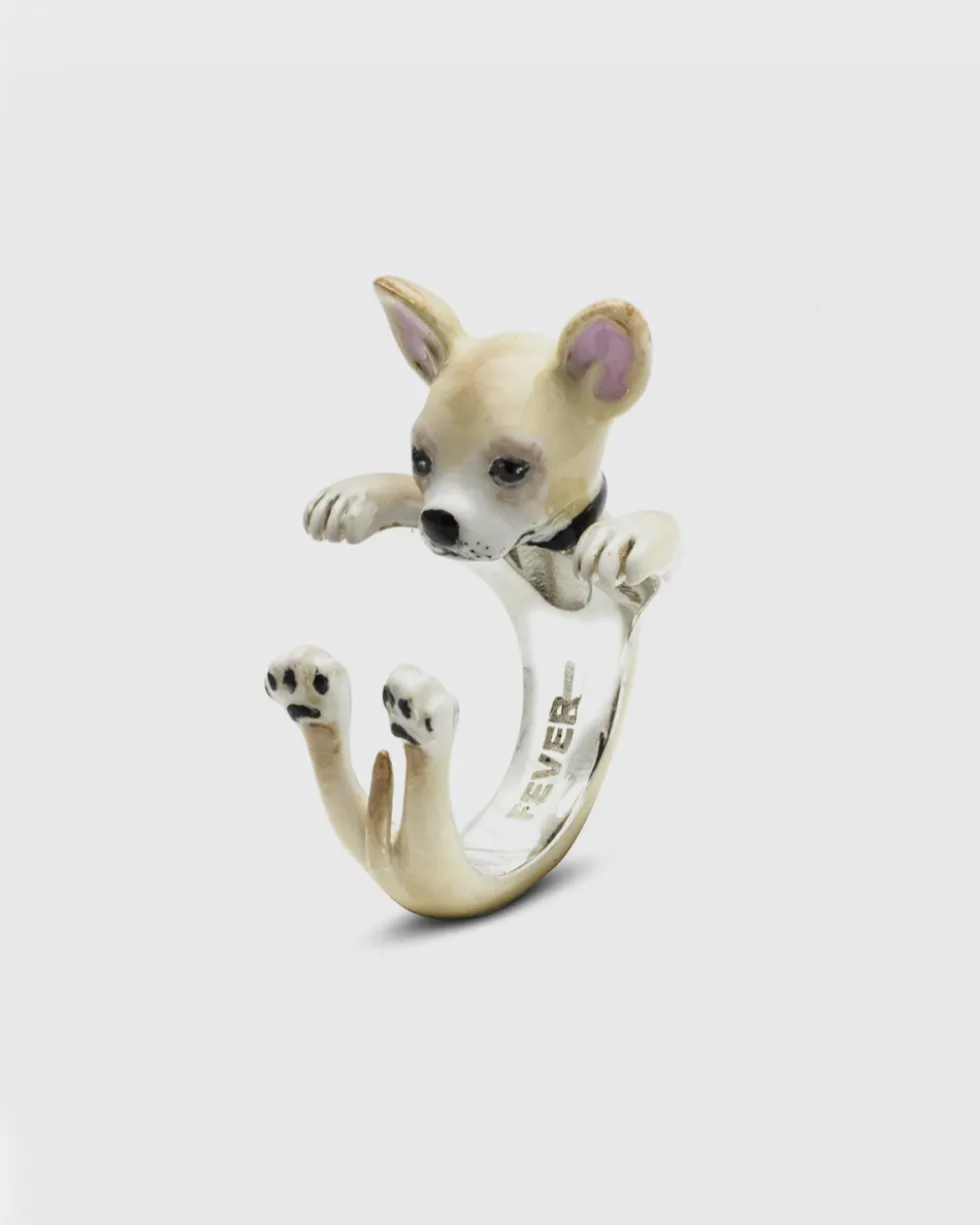 ANELLO HUG CHIHUAHUA SMALTATO