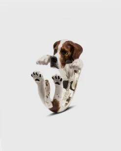ANELLO HUG POINTER SMALTATO