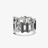 ANELLO TRAFORO NOME PERSONALIZZABILE IN ARGENTO