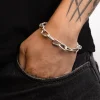 BRACCIALE CATENA MOSCHETTONI