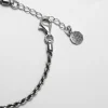 BRACCIALE CORDA IN ARGENTO 050