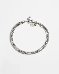 BRACCIALE DUE FILI GRUMETTA E CODA DI VOLPE