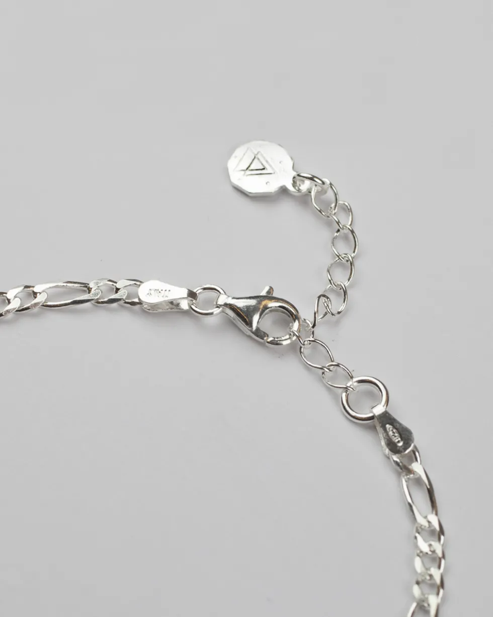 BRACCIALE GRUMETTA 080 3+1 IN ARGENTO