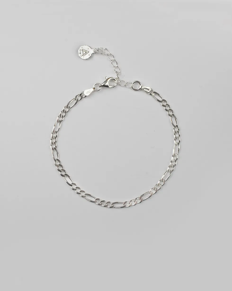 BRACCIALE GRUMETTA 080 3+1 IN ARGENTO