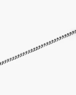 BRACCIALE GRUMETTA QUADRATA FILO 200 IN ARGENTO