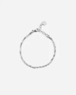 BRACCIALE MAGLIA SINGAPORE IN ARGENTO