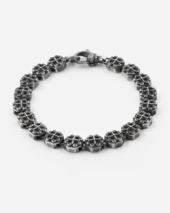 BRACCIALE MODULI GOTICI OTTAGONALI REUNIÓN IN ARGENTO