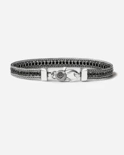 BRACCIALE TENNIS BLACK FOXTAIL