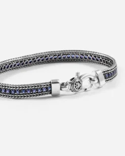 BRACCIALE TENNIS BLU FOXTAIL