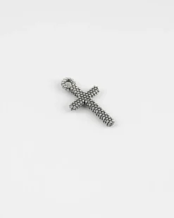CIONDOLO CROCE PUNTINATA PICCOLA