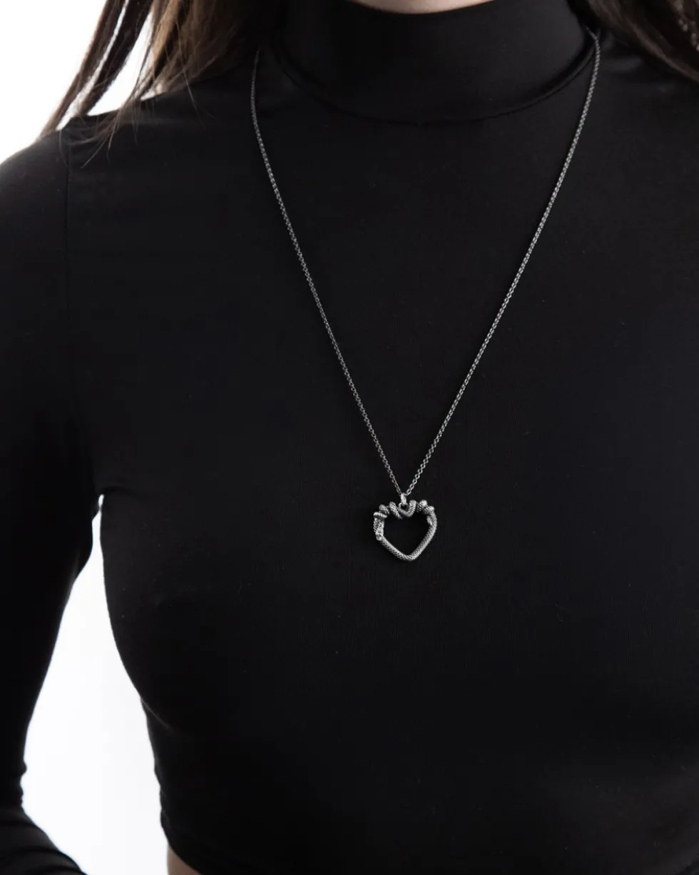 CIONDOLO CUORE SERPENTE VENOMIZED HEART