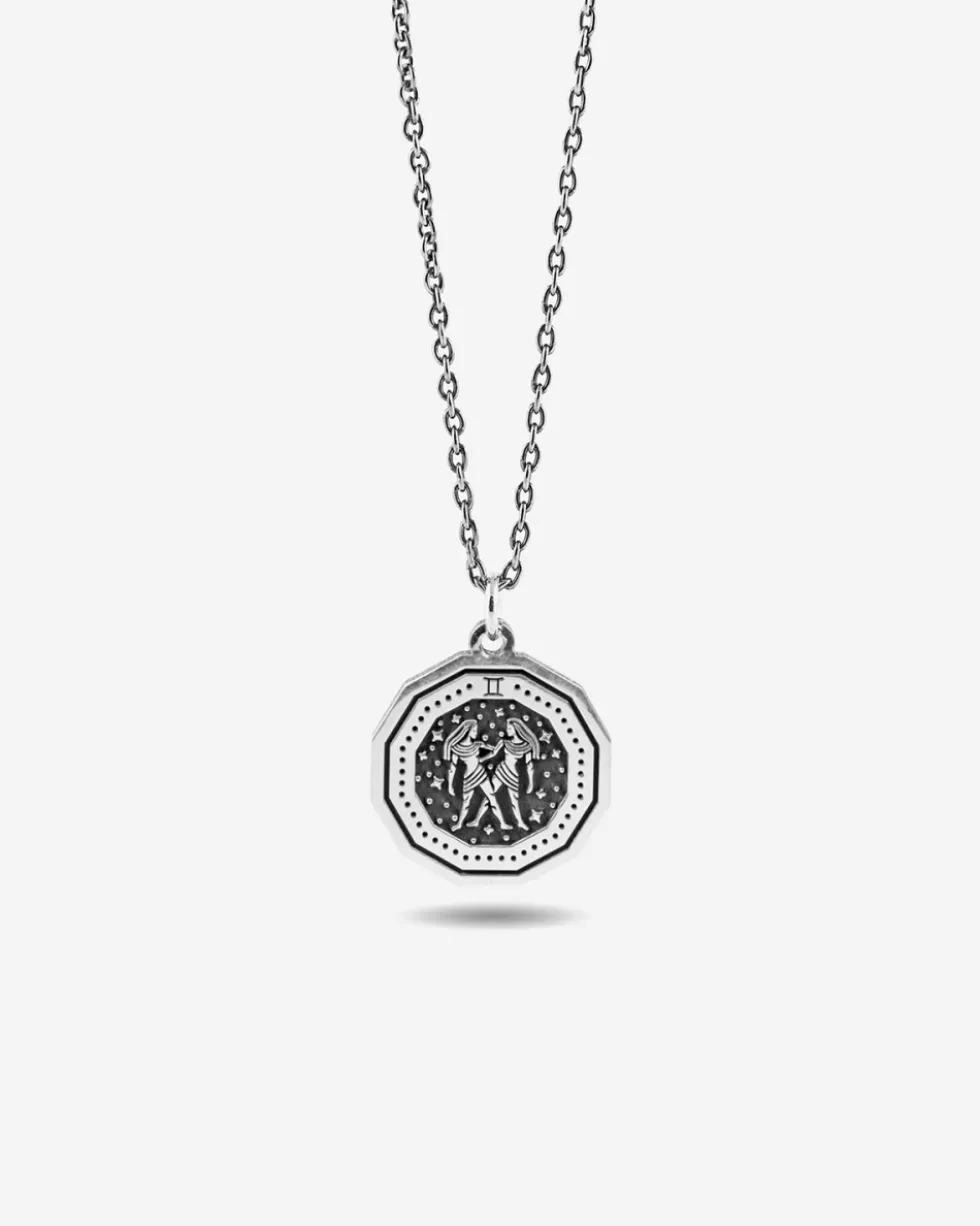 CIONDOLO DODECAGONO PERSONALIZZABILE CON SEGNI ZODIACALI