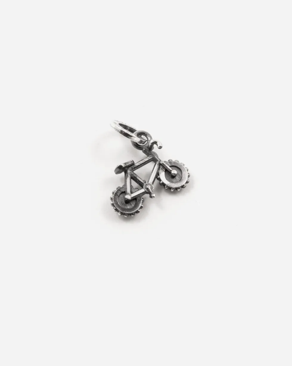 CIONDOLO MINI CHARM BICICLETTA IN ARGENTO