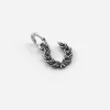 CIONDOLO MINI CHARM CORONA ALLORO IN ARGENTO