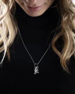 CIONDOLO MINI CHARM CROCE GOTICA IN ARGENTO