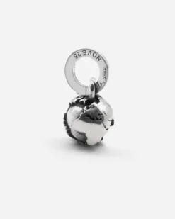 CIONDOLO MINI CHARM MAPPAMONDO IN ARGENTO