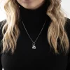 CIONDOLO MINI CHARM PALLA DA CALCIO IN ARGENTO