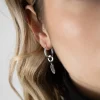 CIONDOLO MINI CHARM PIUMA IN ARGENTO