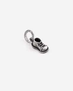 CIONDOLO MINI CHARM SCARPINA NEONATO IN ARGENTO