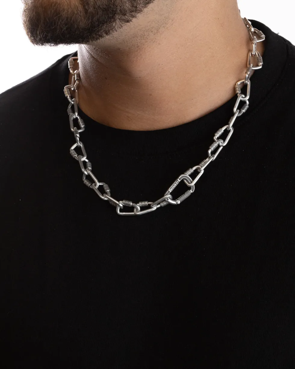 COLLANA CATENA MOSCHETTONI