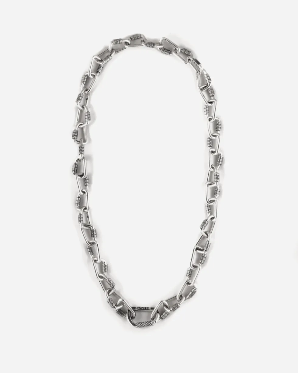 COLLANA CATENA MOSCHETTONI