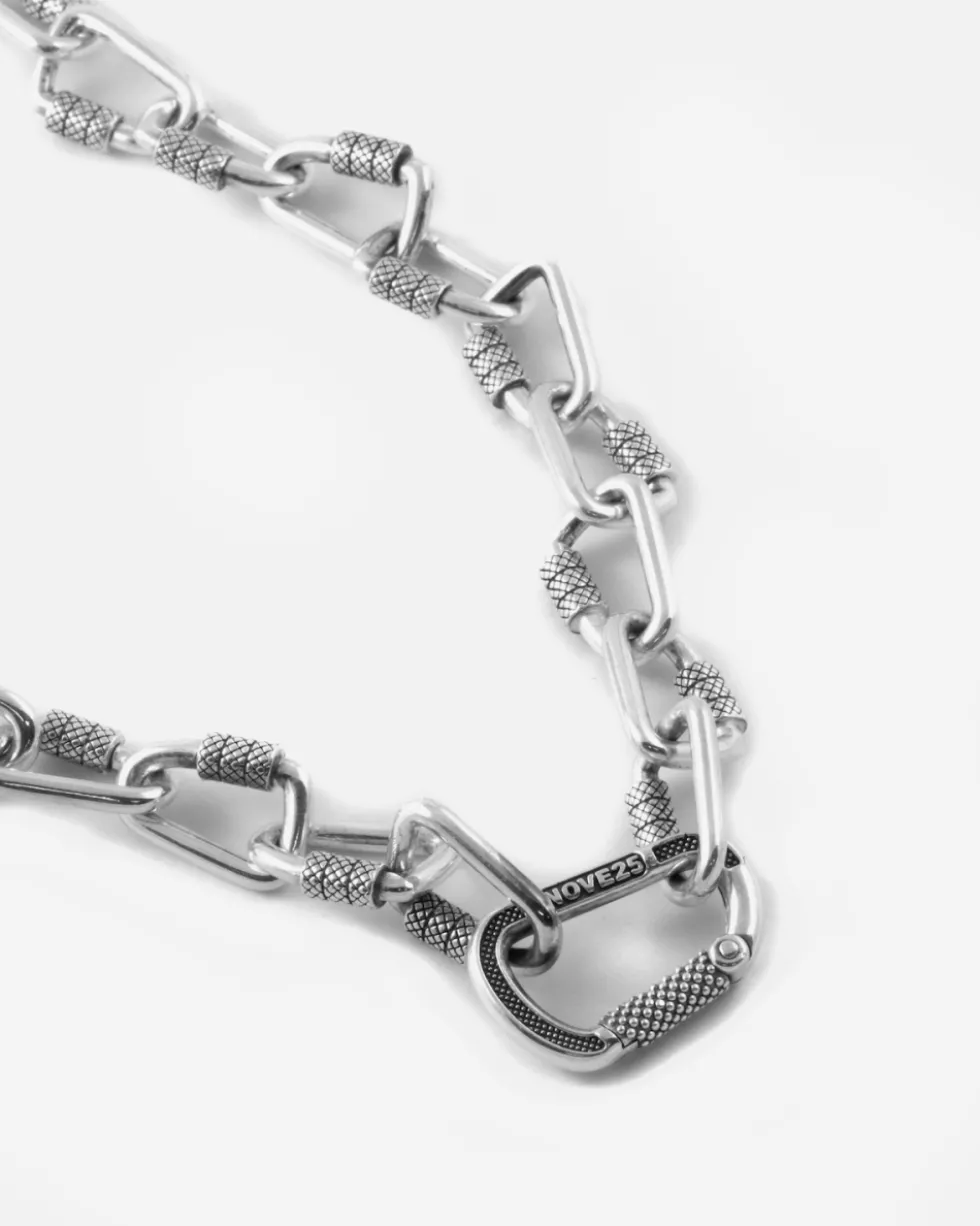 COLLANA CATENA MOSCHETTONI