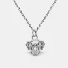 COLLANA CON CIONDOLO GOLDEN RETRIEVER IN ARGENTO