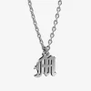 COLLANA CON LETTERA INIZIALE PENDENTE
