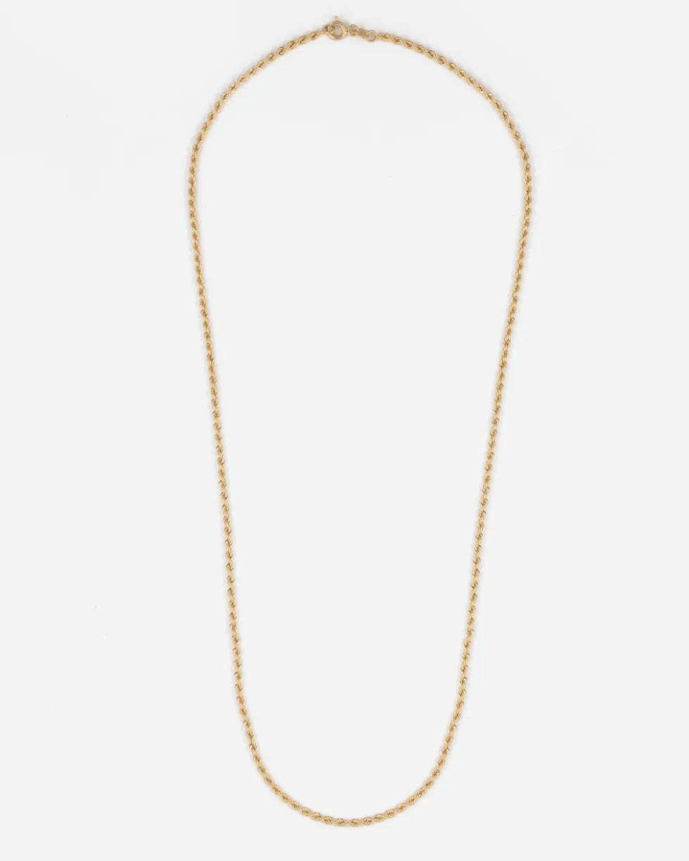 COLLANA CORDA 040 IN ORO 9 KT