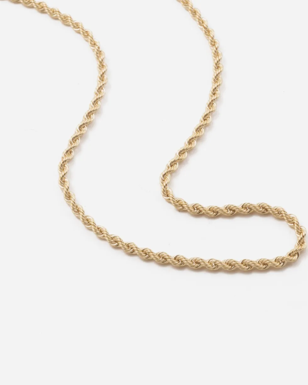 COLLANA CORDA 040 IN ORO 9 KT
