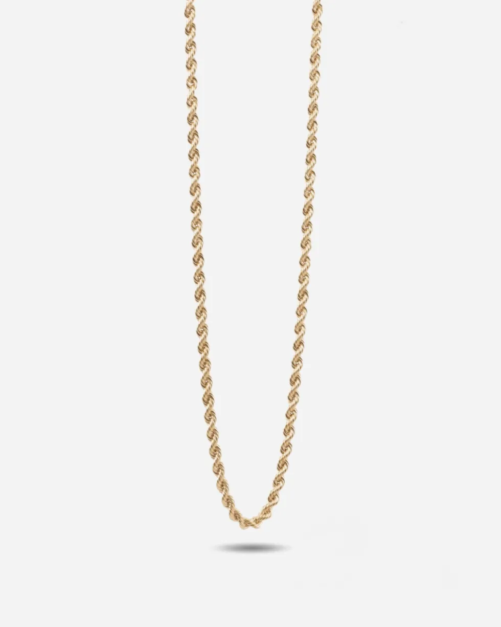 COLLANA CORDA 050 IN ORO 9 KT