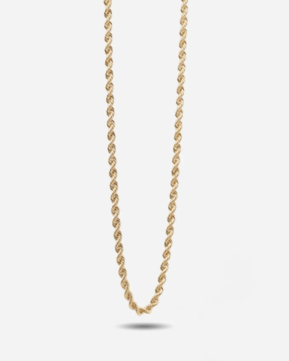 COLLANA CORDA 060 IN ORO 9 KT