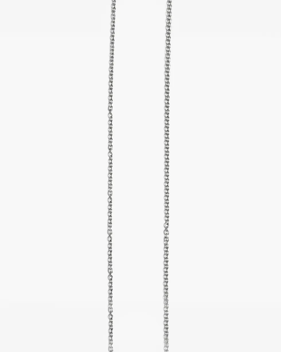 COLLANA FORZATINA 060 IN ARGENTO BRUNITO