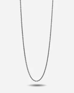 COLLANA FORZATINA 040 IN ARGENTO BRUNITO