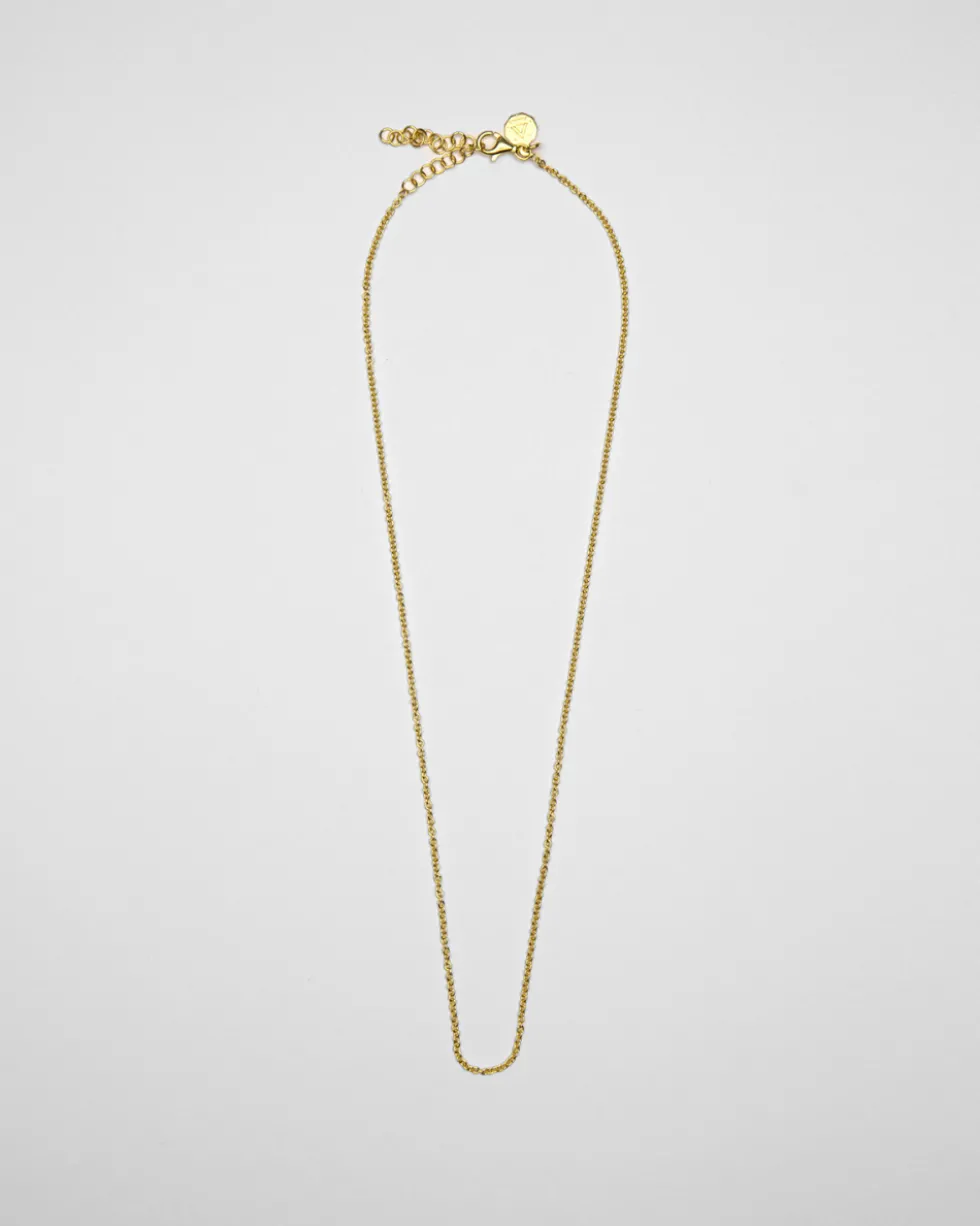 COLLANA FORZATINA 040 PLACCATA ORO CON ALLUNGHINI