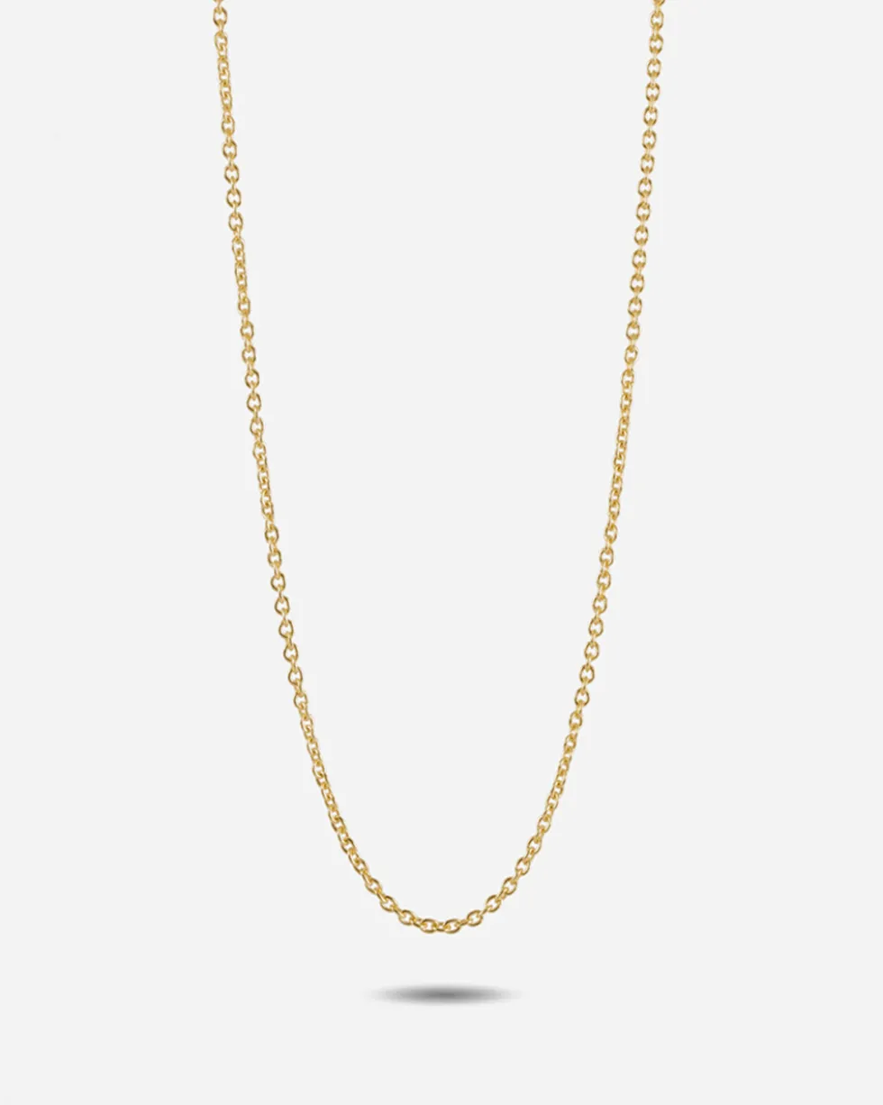 COLLANA FORZATINA 040 PLACCATA ORO CON ALLUNGHINI