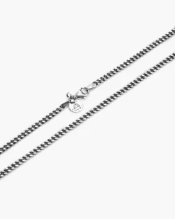 COLLANA GRUMETTA FILO 080 IN ARGENTO