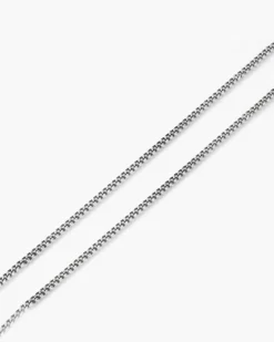COLLANA GRUMETTA FILO 060 IN ARGENTO