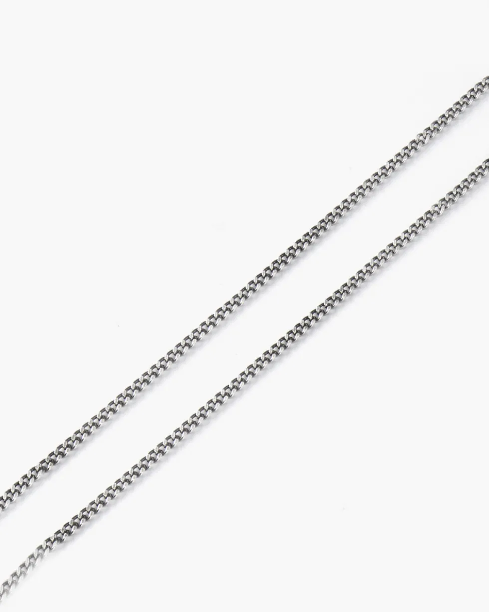 COLLANA GRUMETTA FILO 060 IN ARGENTO