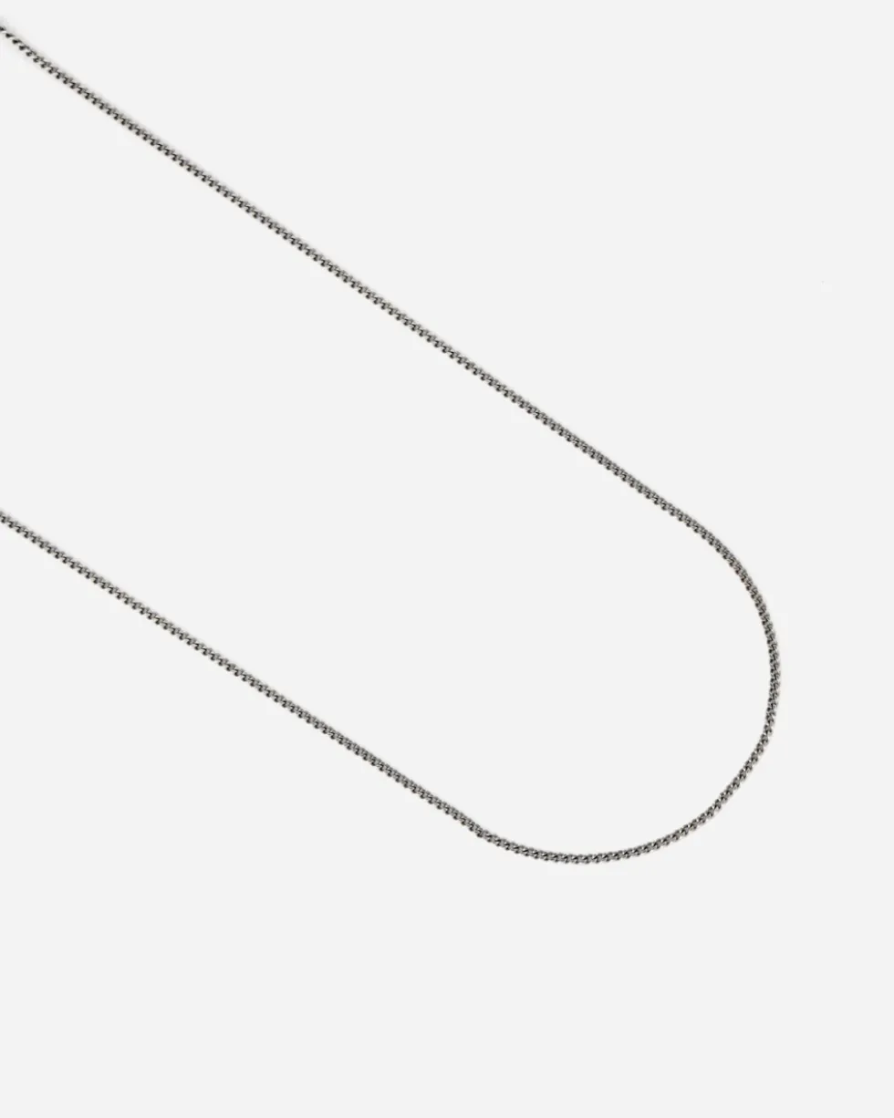 COLLANA GRUMETTA FILO 045 IN ARGENTO